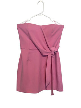 french connection women's oona strapless satin midi dress reviews French Connection | Dresses | French Connection Oona Strapless Satin Midi  Dress In Pink